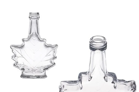 Staklena flaša 50 ml (PP18) u obliku lista – 6 kom-1
