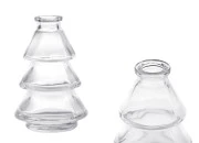 Staklena flaša 100 ml u obliku jelke – 6 kom Staklena flaša 100 ml u obliku jelke – 6 kom