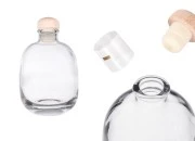 Elegantna bočica 250 ml sa čepom i termoskupljajućom kapicom Elegantna bočica 250 ml sa čepom i termoskupljajućom kapicom