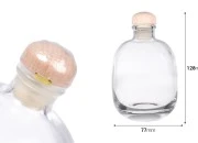 Elegantna bočica 250 ml sa čepom i termoskupljajućom kapicom Elegantna bočica 250 ml sa čepom i termoskupljajućom kapicom