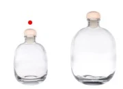Elegantna bočica 250 ml sa čepom i termoskupljajućom kapicom Elegantna bočica 250 ml sa čepom i termoskupljajućom kapicom