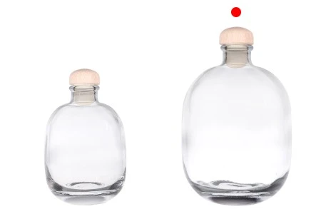 Elegantna bočica 500 ml sa čepom i termoskupljajućom kapicom-3