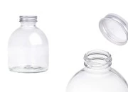 Staklena bočica okrugla 500 ml sa aluminijumskim zatvaračem - 6 kom Staklena bočica okrugla 500 ml sa aluminijumskim zatvaračem - 6 kom