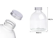 Staklena bočica okrugla 500 ml sa aluminijumskim zatvaračem - 6 kom Staklena bočica okrugla 500 ml sa aluminijumskim zatvaračem - 6 kom