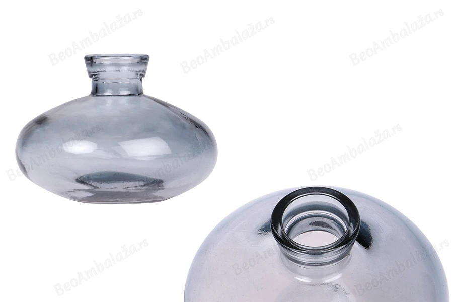 Staklena siva bočica 120 ml za osveživač prostora-slika_proizvoda