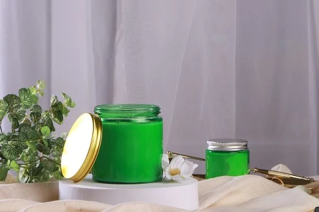 Staklena tegla 100 ml zelena sa aluminijumskim zatvaračem sa unutrašnjom zaptivkom – 6 kom-3