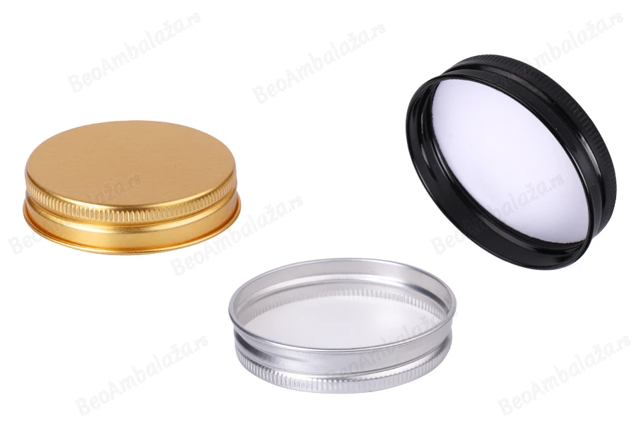 Aluminijumski zatvarač za staklene tegle 60mL u raznim bojama - 6 kom-slika_proizvoda