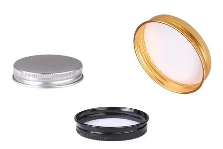 Aluminijumski zatvarač za staklene tegle 100mL u raznim bojama - 6 kom-1