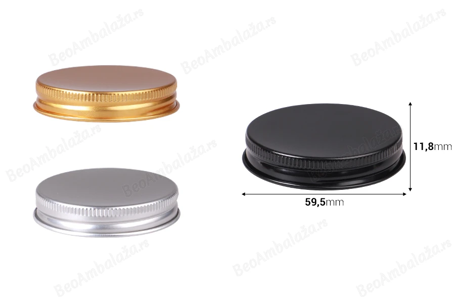 Aluminijumski zatvarač za staklene tegle 100mL u raznim bojama - 6 kom-dimenzije_slike