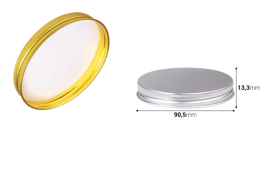 Aluminijumski zatvarač za staklene tegle 500mL u raznim bojama - 6 kom Aluminijumski zatvarač za staklene tegle 500mL u raznim bojama - 6 kom