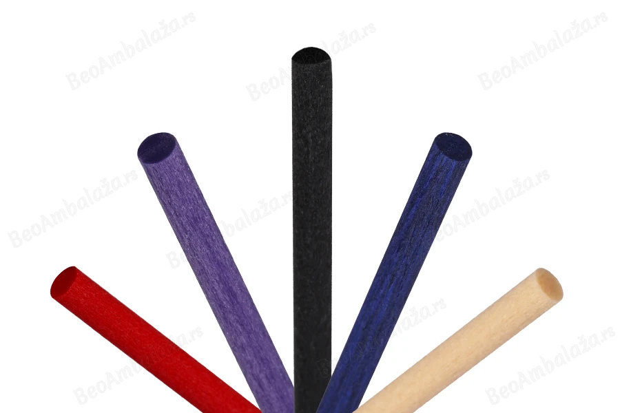 Fiber sticks - štapići 3x250 mm (meki) za osveživače prostora u više boja - 10 kom-slika_proizvoda