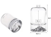 Luksuzna parfemska bočica 100 mL sa sigurnosnim Crimp zatvaranjem od 15 mm