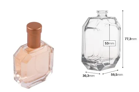 Parfemska bočica 50 mL sa sigurnosnim Crimp zatvaranjem od 15 mm-2