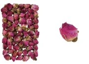 Suvi roze pupoljci ruže za dekoraciju - 25 gr-dimenzije_slike