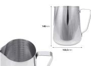 Posuda od nerđajućeg čelika (Inox) sa menzurom i drškom 900mL