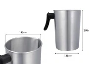 Aluminijumski bokal 2600mL sa drškom Aluminijumski bokal 2600mL sa drškom