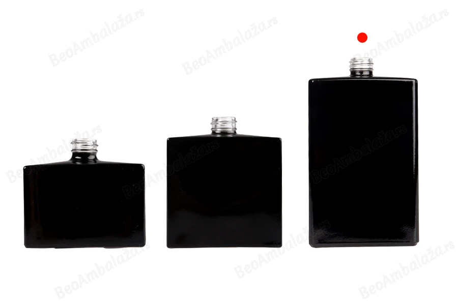 Staklena pravougaona parfemska bočica 100mL (15/400) crne ili bele boje-grupa_slika