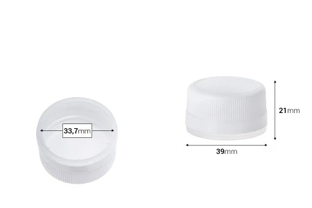 Plastična bela zaštitna kapica PP35-2