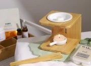 Drveni osveživač prostora za aromatične voskove (melts) i ulja