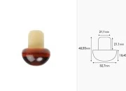Silikonski čep f18 sa plastičnim vrhom u boji Silikonski čep f18 sa plastičnim vrhom u boji