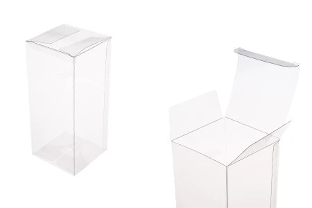 Sklopiva providna PET kutija za pakovanje 70x70x160 mm - 50 kom-1