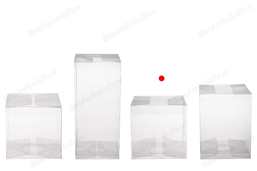 Sklopiva providna PET kutija za pakovanje 90x90x90 mm - 50 kom-grupa_slika