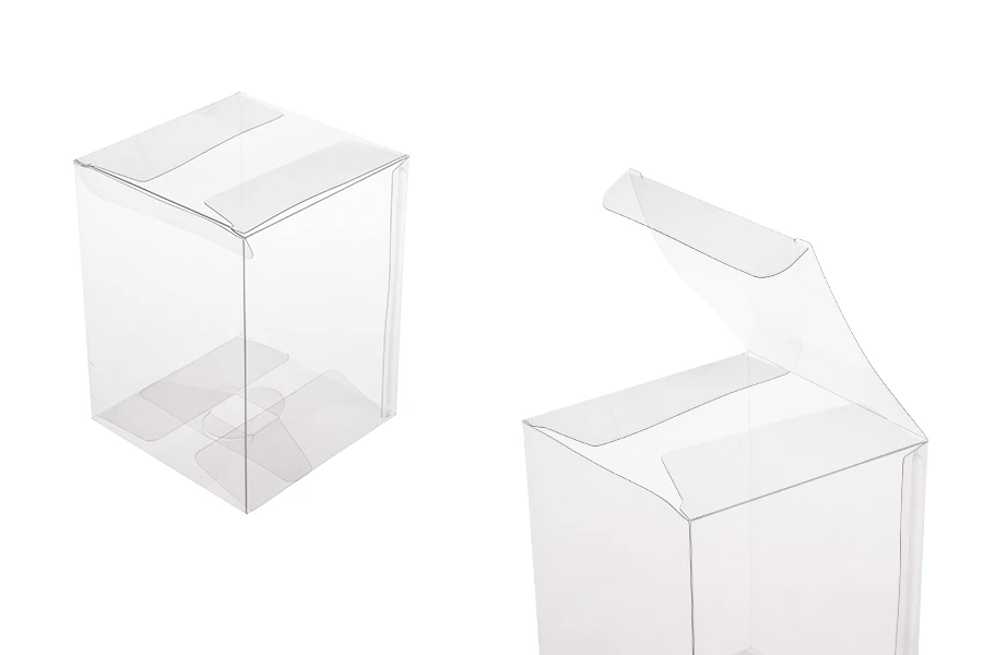 Sklopiva providna PET kutija za pakovanje 90x90x120 mm - 50 kom Sklopiva providna PET kutija za pakovanje 90x90x120 mm - 50 kom