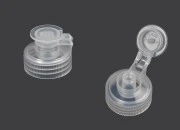 Plastični poluprovidni flip top zatvarač PP28 Plastični poluprovidni flip top zatvarač PP28