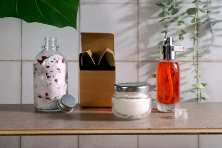 Staklena bočica okrugla 100 ml sa aluminijumskim zatvaračem – 6 kom-3
