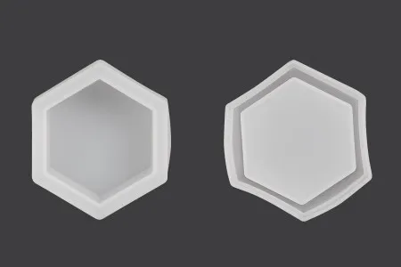 Silikonski kalup za epoksi smolu u obliku šestougaonika-slika_proizvoda