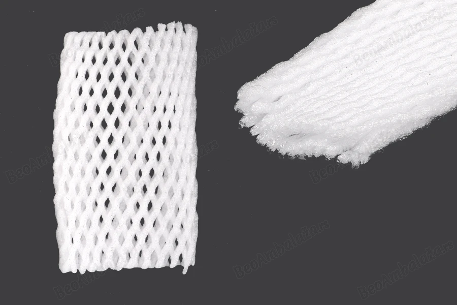 Zaštitna obloga od penastog materijala (mreža) 140x70 mm za flaše - 290 kom-slika_proizvoda