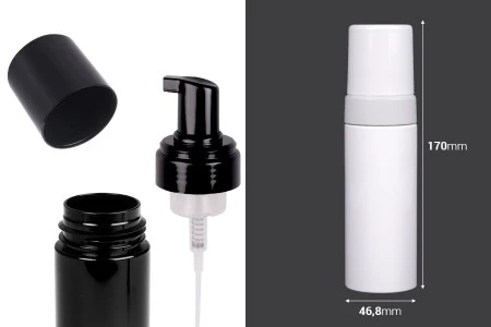PET plastična flašica 150mL sa pumpicom za penu - 12 kom-2