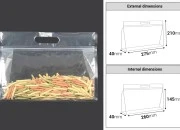 DoyPack kesice 275x40x210mm providne sa zip zatvaranjem i mogućnošću termo zatvaranja – 50 kom DoyPack kesice 275x40x210mm providne sa zip zatvaranjem i mogućnošću termo zatvaranja – 50 kom