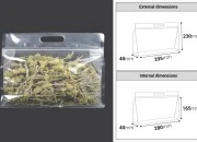 DoyPack kesice 295x40x230mm providne sa zip zatvaranjem i mogućnošću termo zatvaranja – 50 kom