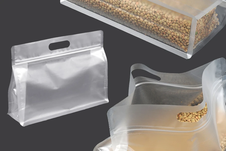 DoyPack kesice 255x40x190mm poluprovidne sa zip zatvaranjem i mogućnošću termo zatvaranja – 50 kom-slika_proizvoda