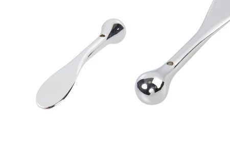 Spatula za kremu metalna 77 mm sa okruglim krajem – 6 kom-1