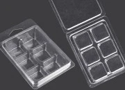Plastični (PET) kalup sa 6 mesta za kocke voska (melts) - 20 kom-slika_proizvoda
