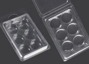 Plastični (PET) kalup sa 6 mesta za krugove voska (melts) - 20 kom Plastični (PET) kalup sa 6 mesta za krugove voska (melts) - 20 kom