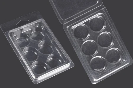 Plastični (PET) kalup sa 6 mesta za krugove voska (melts) - 20 kom-1