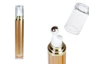 Airless tubica 20mL za kozmetičku upotrebu, braon boje sa roll-on pumpicom i providnim zatvaračem - 6 kom Airless tubica 20mL za kozmetičku upotrebu, braon boje sa roll-on pumpicom i providnim zatvaračem - 6 kom