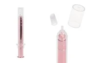Airless tubica - akrilni špric 10mL za kozmetičku upotrebu, bronzane boje sa zatvaračem - 6 kom Airless tubica - akrilni špric 10mL za kozmetičku upotrebu, bronzane boje sa zatvaračem - 6 kom
