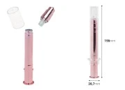 Airless tubica - akrilni špric 10mL za kozmetičku upotrebu, bronzane boje sa zatvaračem - 6 kom Airless tubica - akrilni špric 10mL za kozmetičku upotrebu, bronzane boje sa zatvaračem - 6 kom