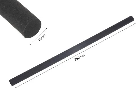 Fiber sticks - štapići 15x350 mm (meki) za osveživače prostora u crnoj boji - 1 kom-2