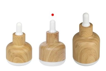 Staklena bočica 30mL sa pipetom i plastičnom oblogom u dezenu drveta-7