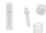 Dopunjiva Airless bočica od 50 mL sa pumpicom za kreme i staklenim peskiranim spoljnim kućištem Dopunjiva Airless bočica od 50 mL sa pumpicom za kreme i staklenim peskiranim spoljnim kućištem
