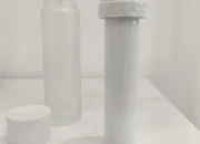 Airless bočica od 30 mL za kreme sa staklenim peskiranim spoljnim kućištem