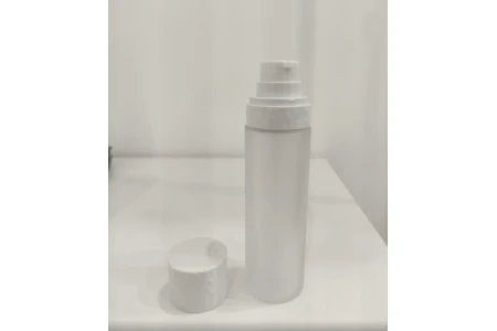 Airless bočica od 50 mL za kreme sa staklenim peskiranim spoljnim kućištem-2