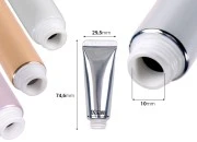 Plastična tuba 10 ml (široko grlo) u različitim bojama sa unutrašnjim aluminijumskim premazom – 12 kom Plastična tuba 10 ml (široko grlo) u različitim bojama sa unutrašnjim aluminijumskim premazom – 12 kom
