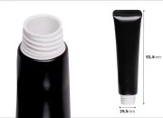 Plastična tuba 15 ml (široko grlo) sa unutrašnjim aluminijumskim premazom u crnoj mat boji – 12 kom Plastična tuba 15 ml (široko grlo) sa unutrašnjim aluminijumskim premazom u crnoj mat boji – 12 kom