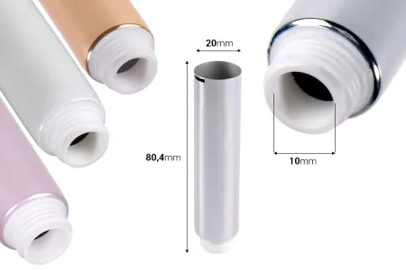 Plastična tuba 10 ml (široko grlo) sa unutrašnjim aluminijumskim premazom (neophodno termičko zatvaranje) – 12 kom-2